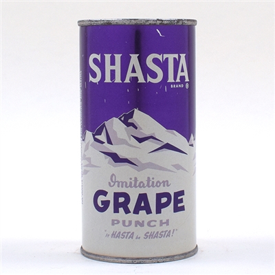 Shasta Grape Punch 10 OZ Flat Top