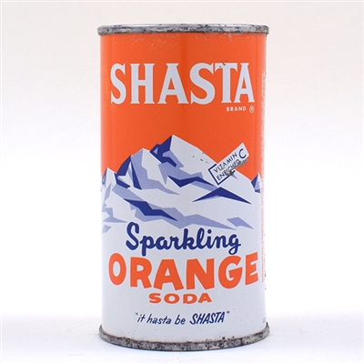 Shasta Orange Soda Flat Top