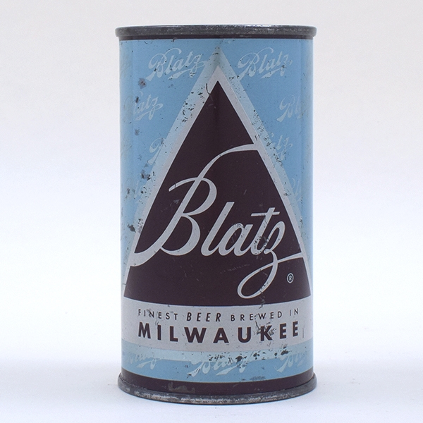 Blatz Beer TOUGH BABY BLUE Set Can Flat Top 39-11