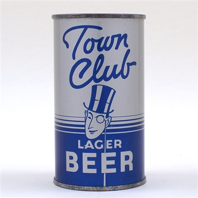 Town Club Beer Opening Instruction Flat Top NEAR MINT 139-21