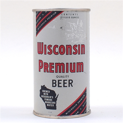 Wisconsin Premium Beer Flat Top METALLIC 146-26
