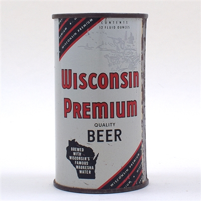 Wisconsin Premium Beer Flat Top ENAMEL 146-26