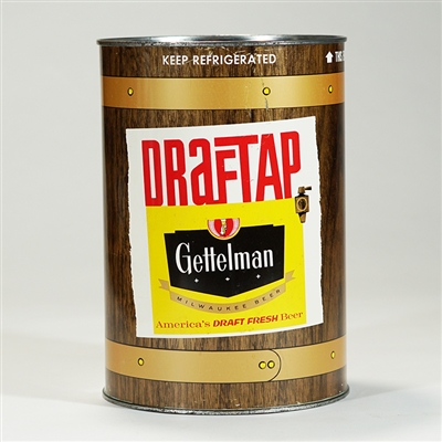 Gettelman Draftap Gallon Can