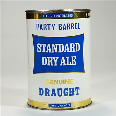 Standard Dry Ale Genuine Draught Gallon Can