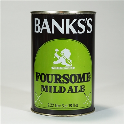 Banks Foursome Mild Ale Flat Top Can