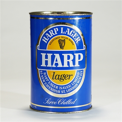Harp Lager Large Flat Top Can