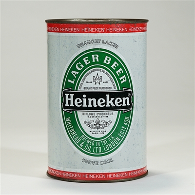 Heineken Draft Lager Large Flat Top Can