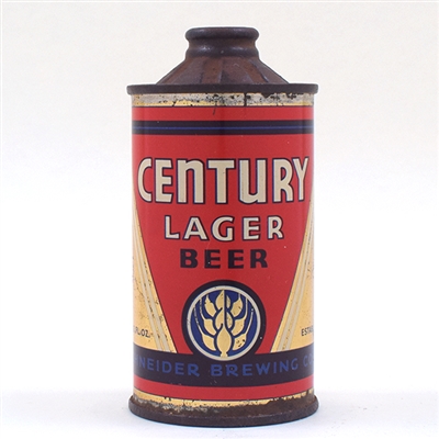 Century Beer FBIR Cone Top 157-1