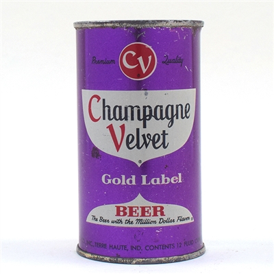 Champagne Velvet Purple Set Can Flat Top 49-4