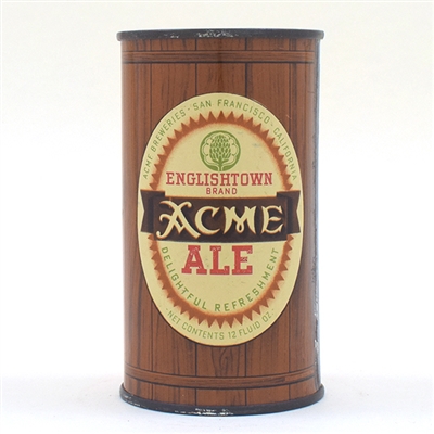 Acme Englishtown Ale Flat Top San Fran 28-38