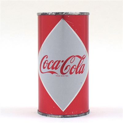 Coca-Cola Coke Diamond 10 Ounce Soda Flat Top CANADA