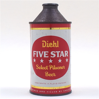 Diehl Five Star Beer Cone Top 159-17