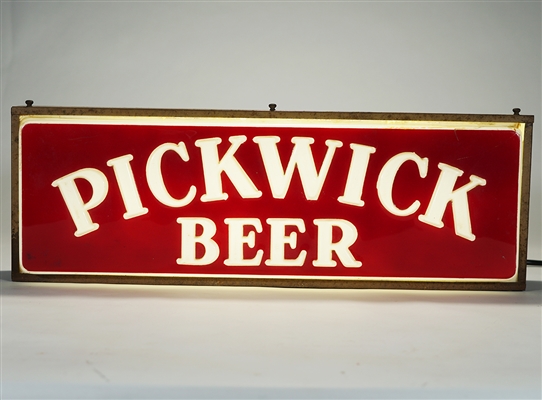 Pickwick BEER Advertising Illuminated Sign