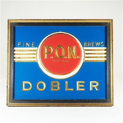 Dobler P.O.N. Fine Brews ROG Advertising Sign