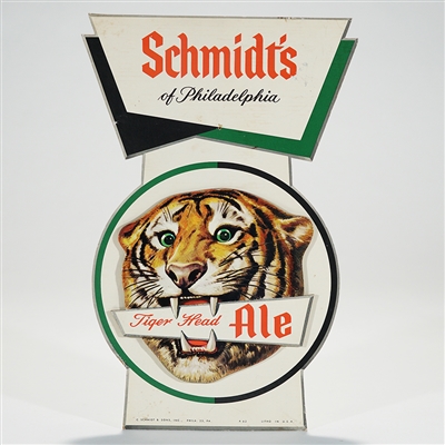 Schmidts Tiger Head Ale 3D Diecut Sign