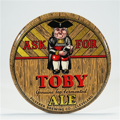 Toby Ale Tin Button Sign -SWEET-