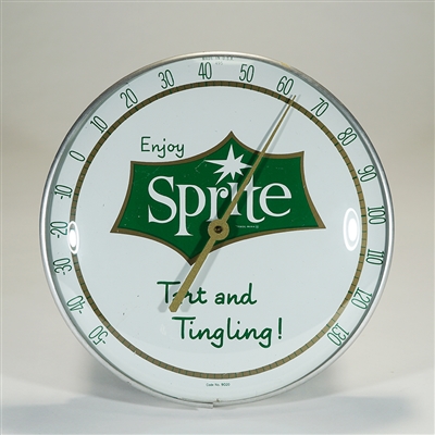 Sprite Tart and Tingling Soda Advertising Thermometer