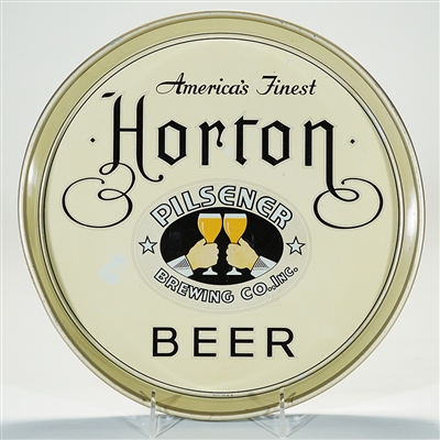 Horton Beer Advertising Tray