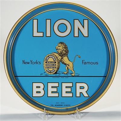 Lion Brewery Beer Advertising Tray
