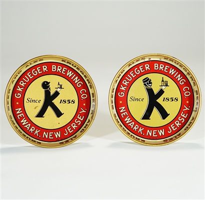 Krueger Baldy and Capped K-Man Tip Tray Set