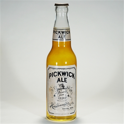 Haffenreffer Pickwick Ale Large DISPLAY BOTTLE