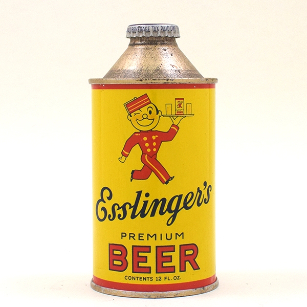 Esslingers Beer Flat Bottom Cone Top 161-13