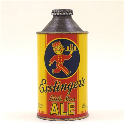 Esslingers Little Man Ale Flat Bottom Cone Top 161-12
