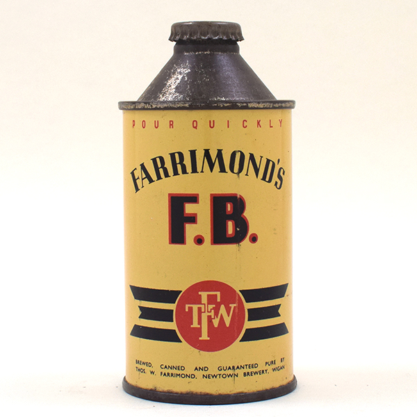 Farrimonds FB Beer English Cone Top