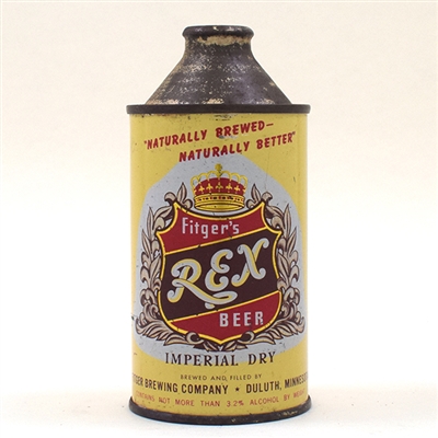 Fitgers Rex Beer Cone Top 162-29