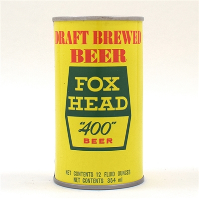 Fox Head 400 Draft Pull Tab Incorrect Color Can 232-29