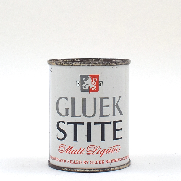Gluek Stite Malt Liquor 8 oz Flat top 241-10
