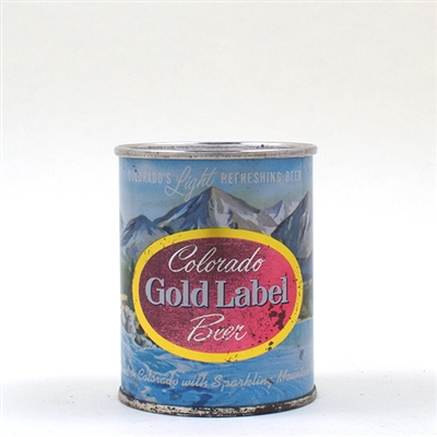 Gold Label Beer 8 oz Flat Top 241-27