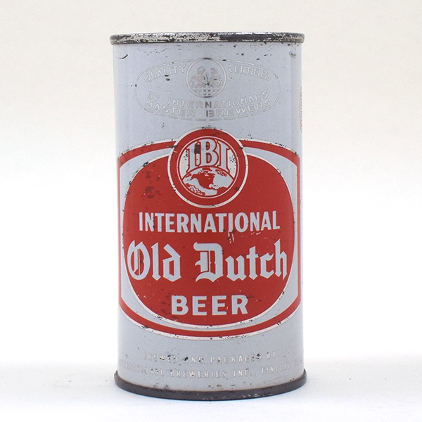International Old Dutch Beer Flat Top Metallic 85-30