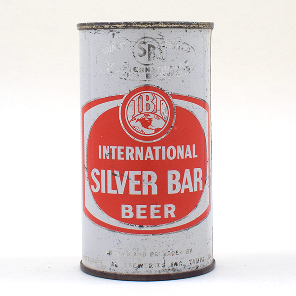 International Silver Bar Beer Flat Top TAMPA 85-18