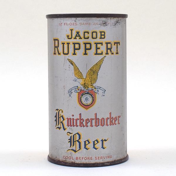 Jacob Ruppert Knickerbocker Opening Instruction Flat Top 125-39