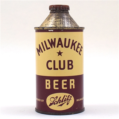 Milwaukee Club Beer Cone Top 173-32