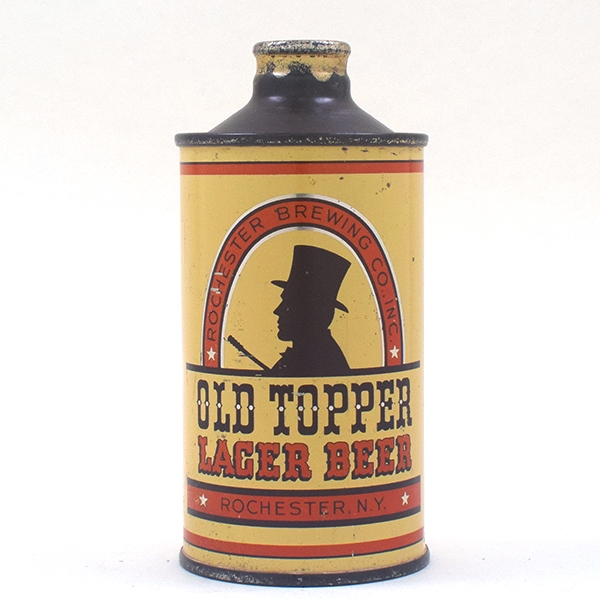 Old Topper Lager Cone Top RARE 178-9