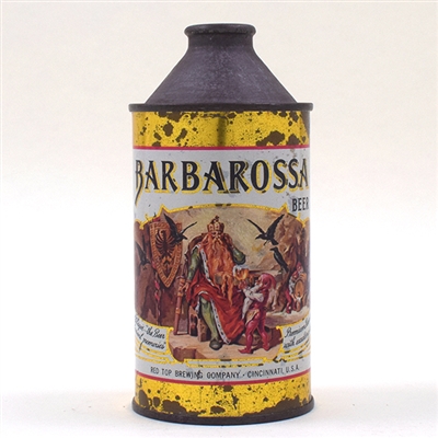 Barbarossa Beer Cone Top 150-28