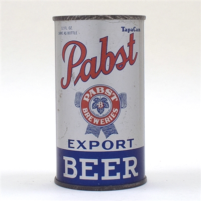 Pabst Export Opening Instruction Flat Top 111-14