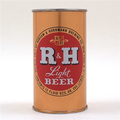 R and H Beer Flat Top -UNLISTED, POSSIBLY UNIQUE-