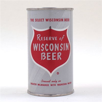 Reserve of Wisconsin Beer Flat Top FOX HEAD 122-30