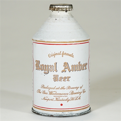 Royal Amber Beer Crowntainer