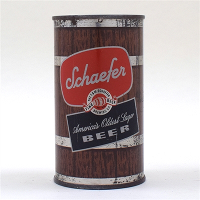 Schaefer Beer Flat Top ACCo IRTP DK BROWN 128-2