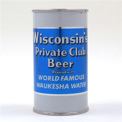 Wisconsin Private Club Beer Flat Top FOX HEAD 146-32