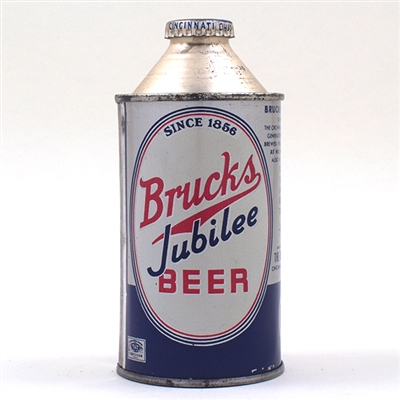 Brucks Jubilee Beer Cone Top 154-28