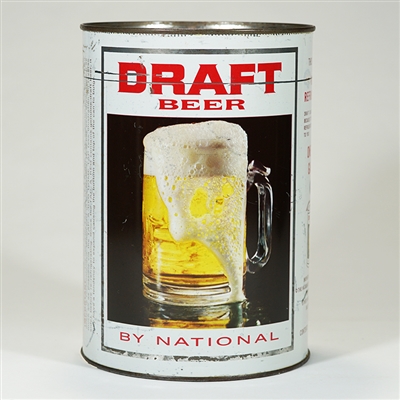 National Draft Beer Gallon Can