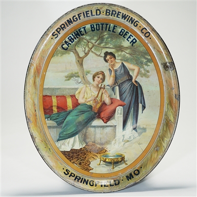 Springfield Brewing Cabinet Beer Pre-prohibition Tray
