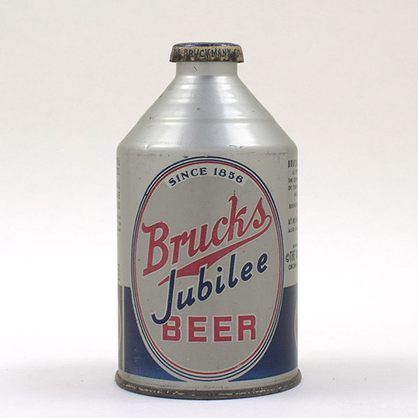 Brucks Jubilee Beer Crowntainer Cone Top 86 YEARS 192-23