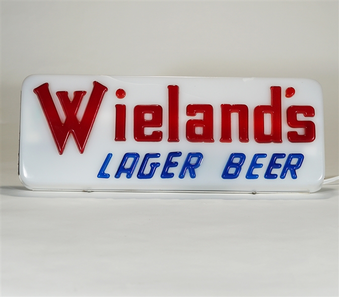 Wielands Lager Beer Illuminated Sign