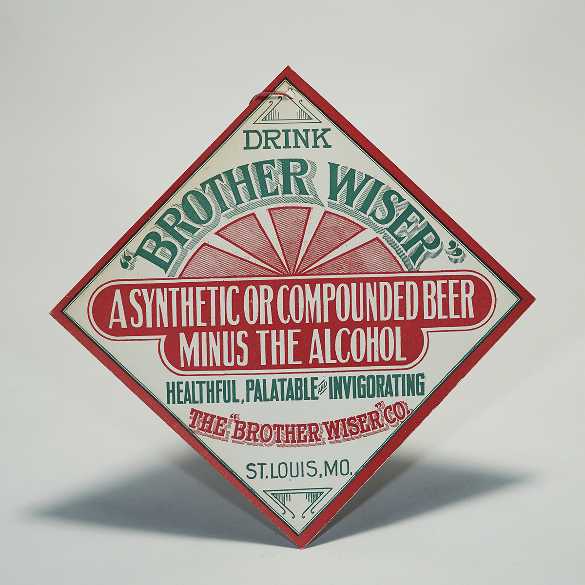 Brother Wiser Synthetic Beer Sign